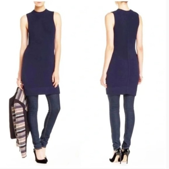 Brochu Walker Tops - Brochu Walker Sweater Tunic Dress Navy Knit, Size Medium